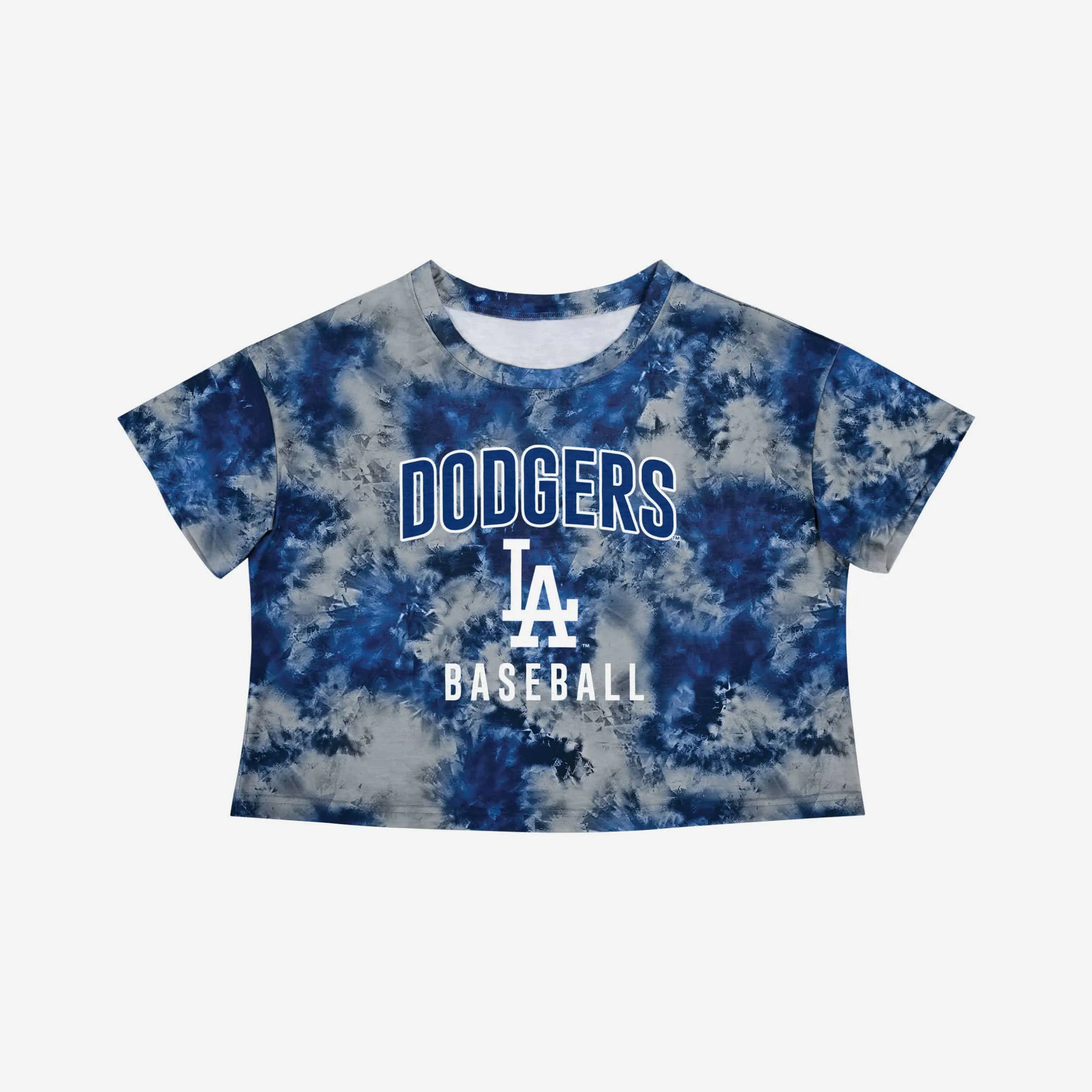 Los Angeles Dodgers Womens To Tie-Dye For Crop Top