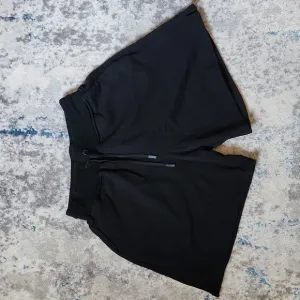 Lululemon Women's Size 8 Scuba Black High Rise Shorts Drawstring 6.5&quot; Inseam