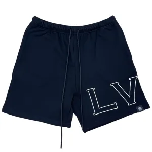 LVLS PREMIUM SHORTS | BLK/WHT