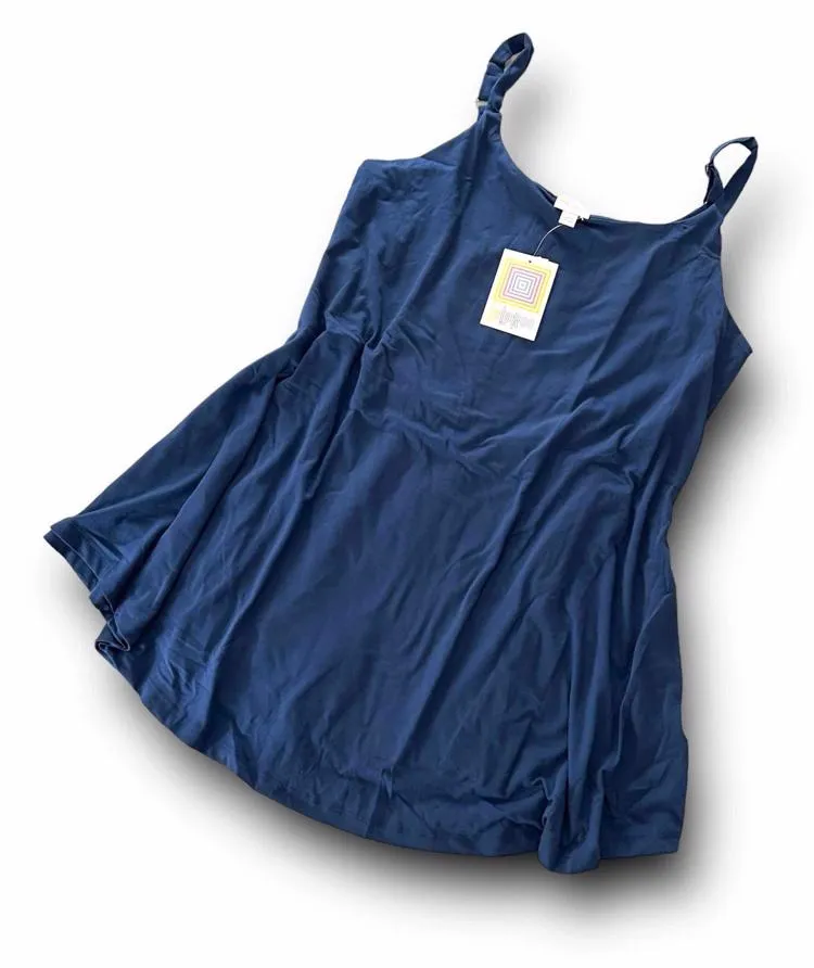 Lynn - Solid Medieval Blue
