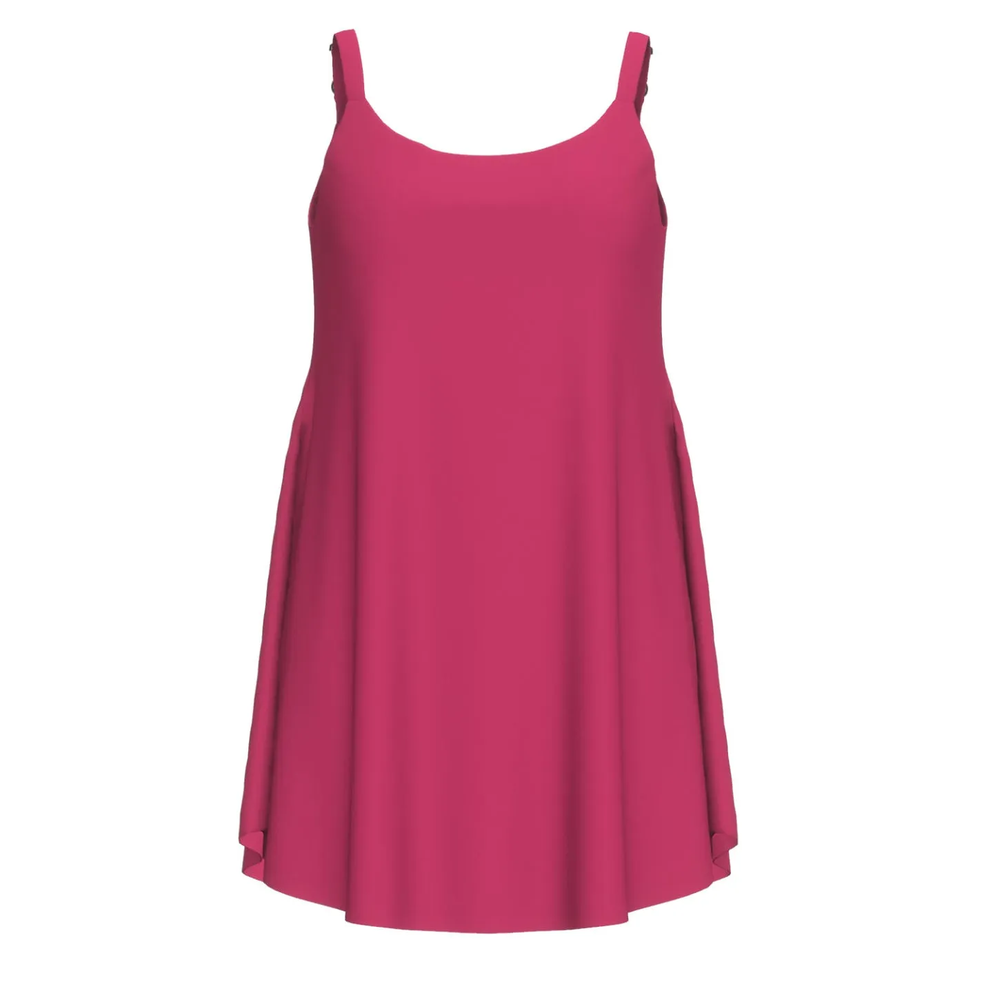 Lynn - Solid Raspberry Sorbet Pink