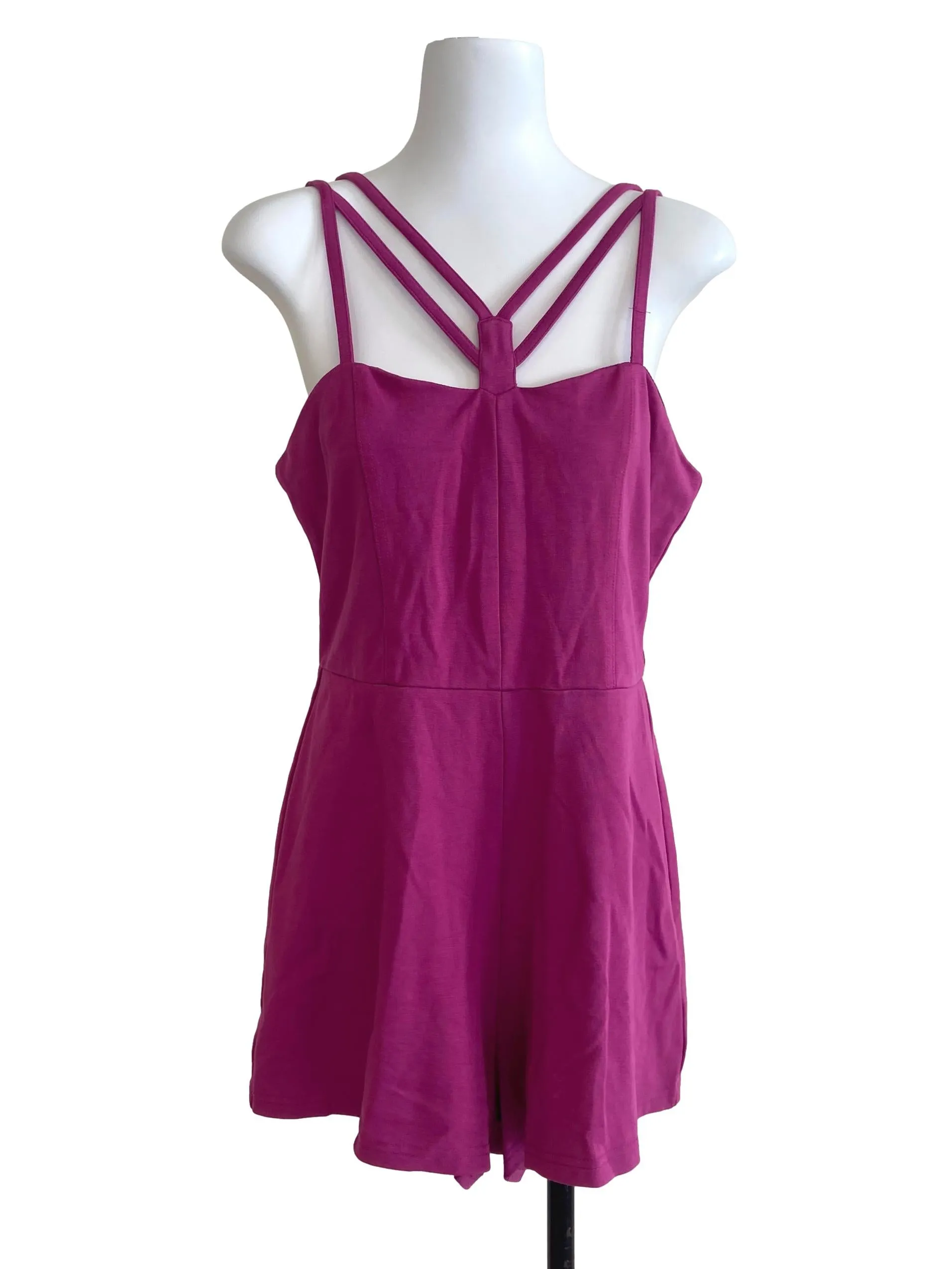 Magenta Sun Spaghetti Strap TCL