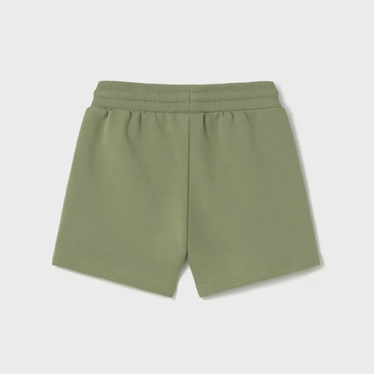 Mayoral Boy Moss Green Knit Shorts