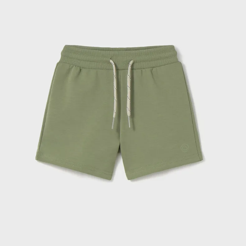 Mayoral Boy Moss Green Knit Shorts