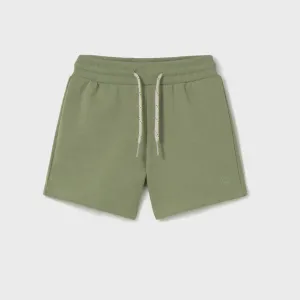 Mayoral Boy Moss Green Knit Shorts