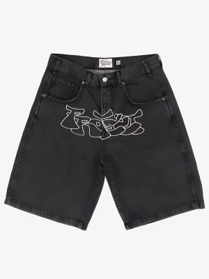 MEN'S HIGH STREET Y2K DENIM SHORTS