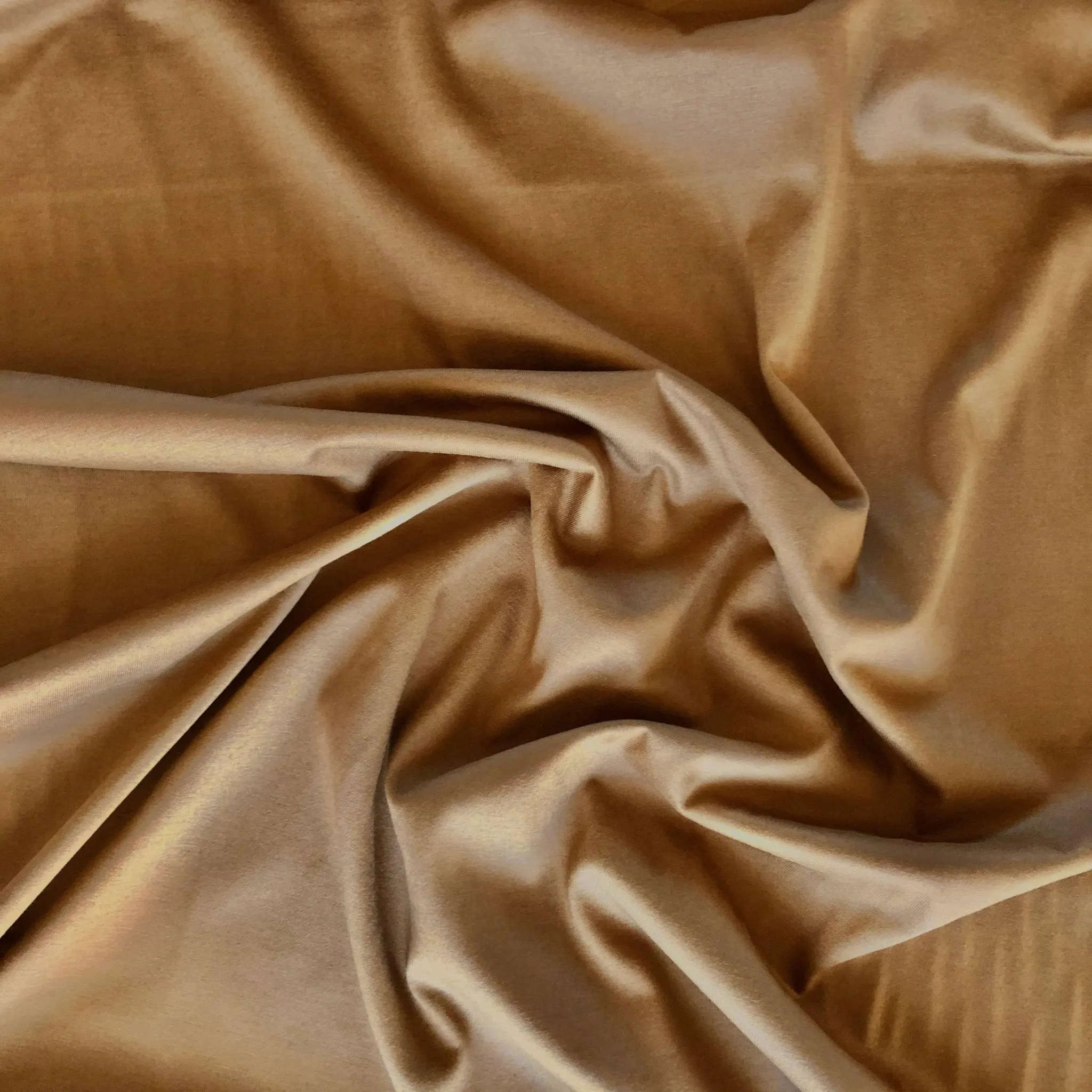 Mercerised Cotton Jersey - Mocha