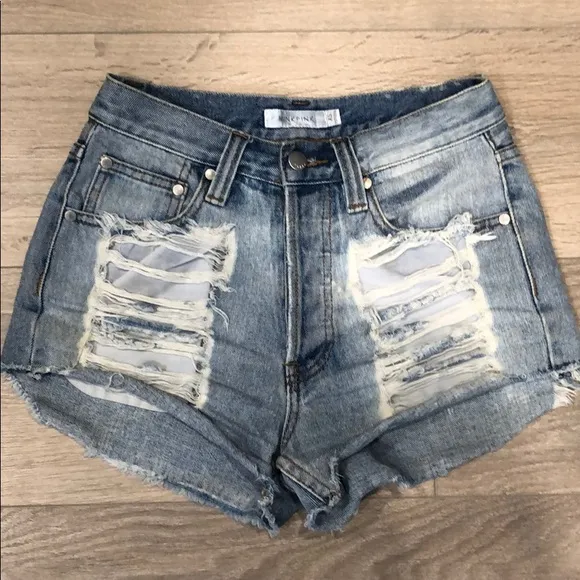 MINK PINK Slasher Flick Shorts Size XS