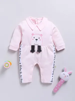 Moms Love Infant Boys Printed Pure Cotton Party Romper