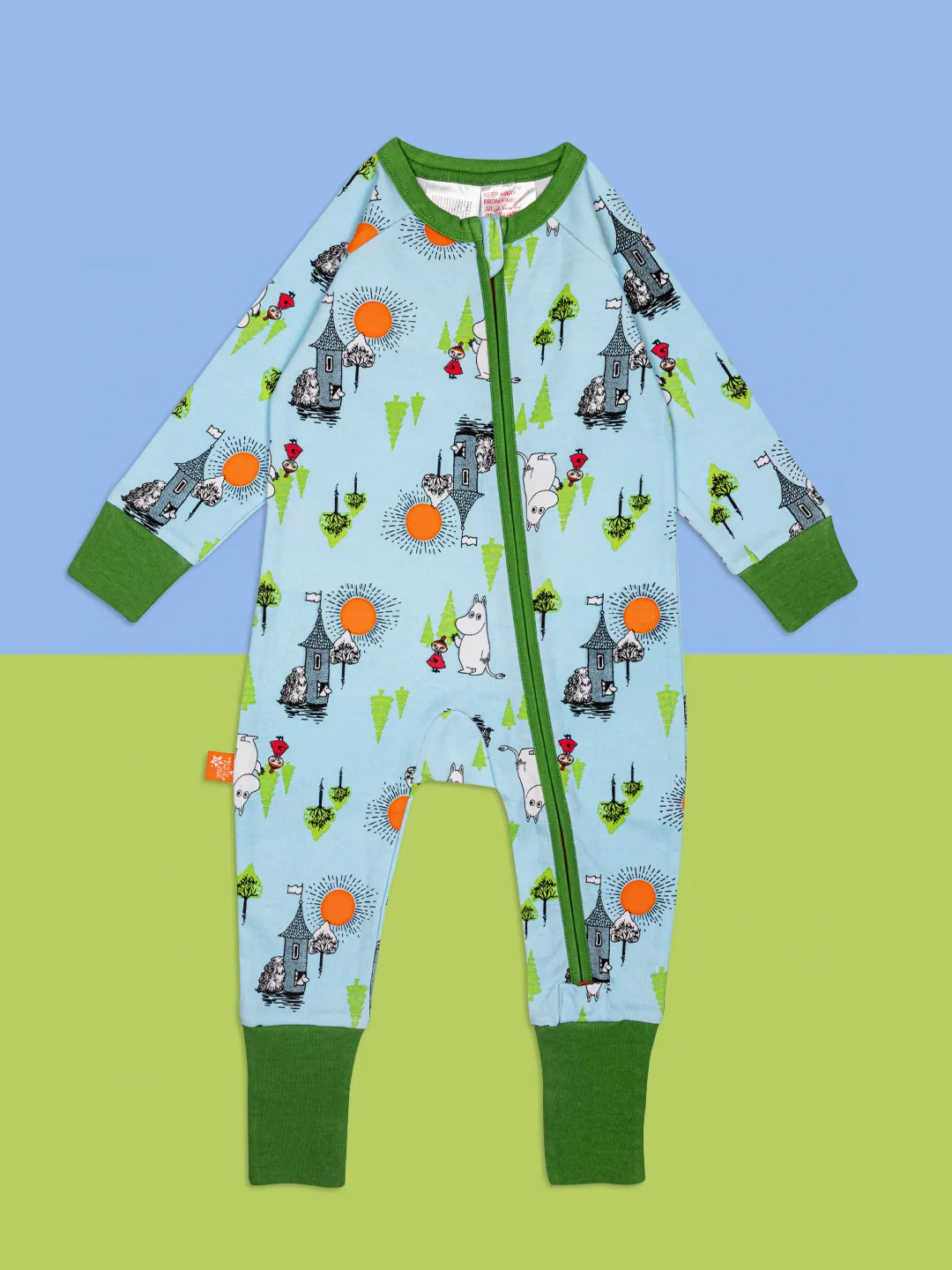 Moomin™ Organic Free To Explore Zip-Up Romper