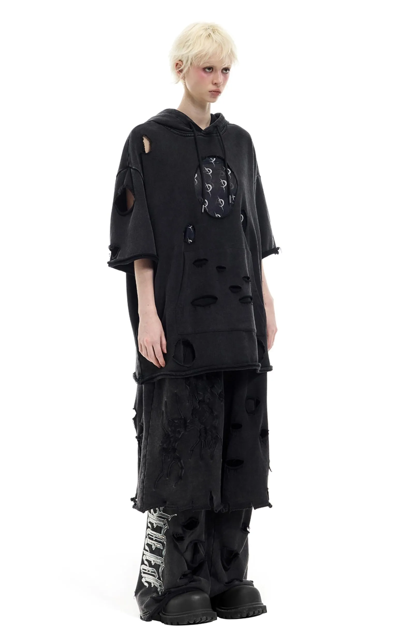 Moon Cut-Out Sweatshirt