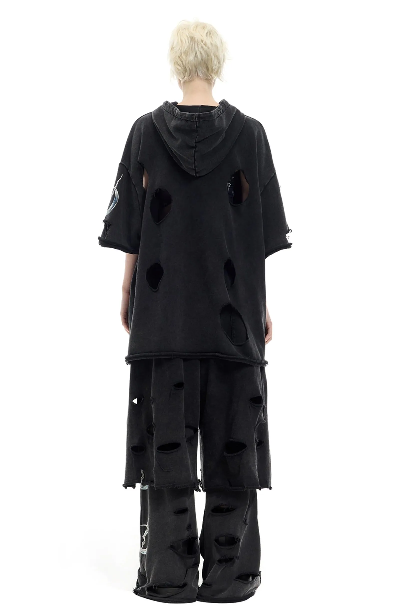 Moon Cut-Out Sweatshirt
