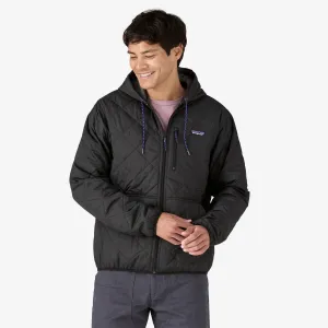M's Diamond Quilted Bomber Hoodie