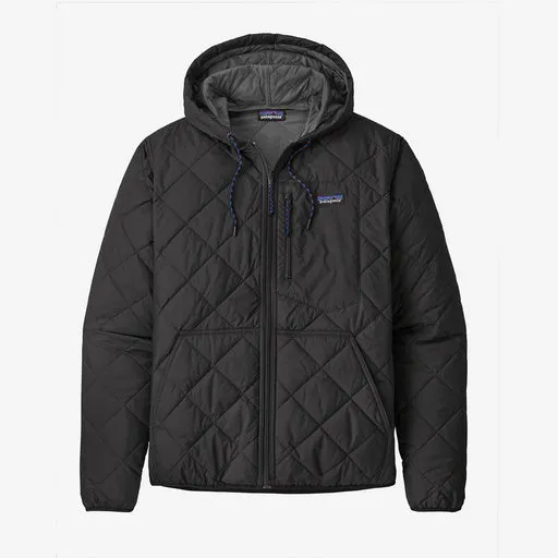 M's Diamond Quilted Bomber Hoodie