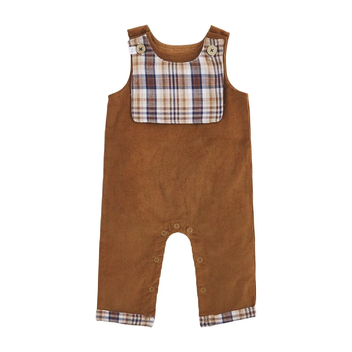Mud Pie Corduroy Longall & Turkey Bib Set