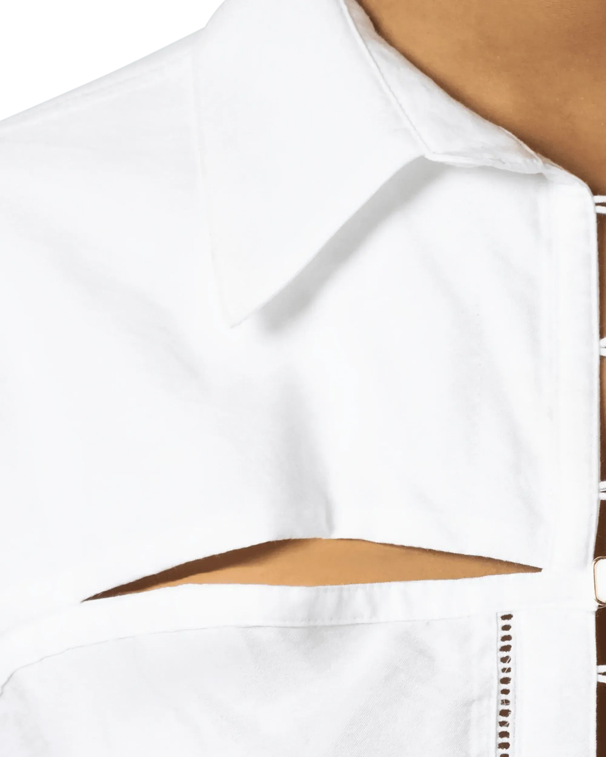 Nappe Cut-Out Shirt