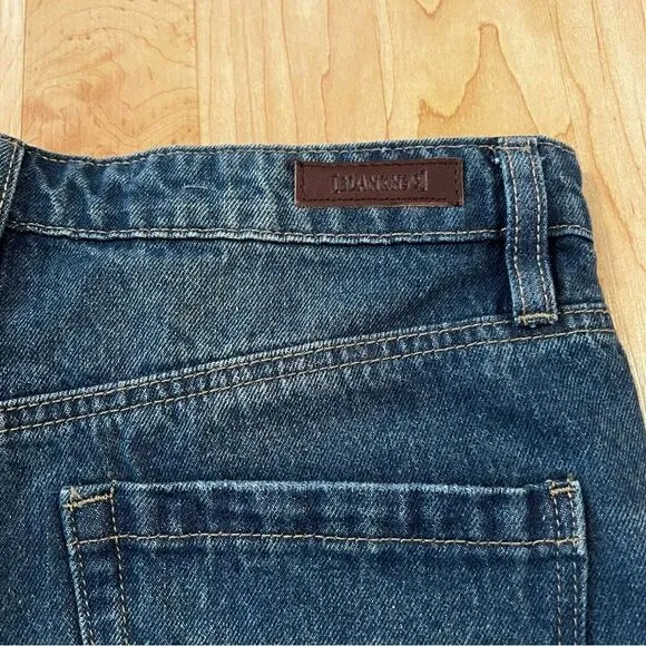 NEW Blank NYC The Barrow Vintage High Rise Distressed Jean Shorts Women’s 25