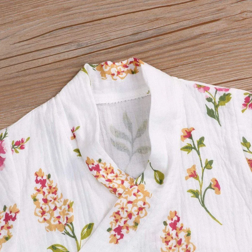 Newbor Summer Romper Jumpsuit Sleepwear In Casual Style for New Born Baby Boys and Girls