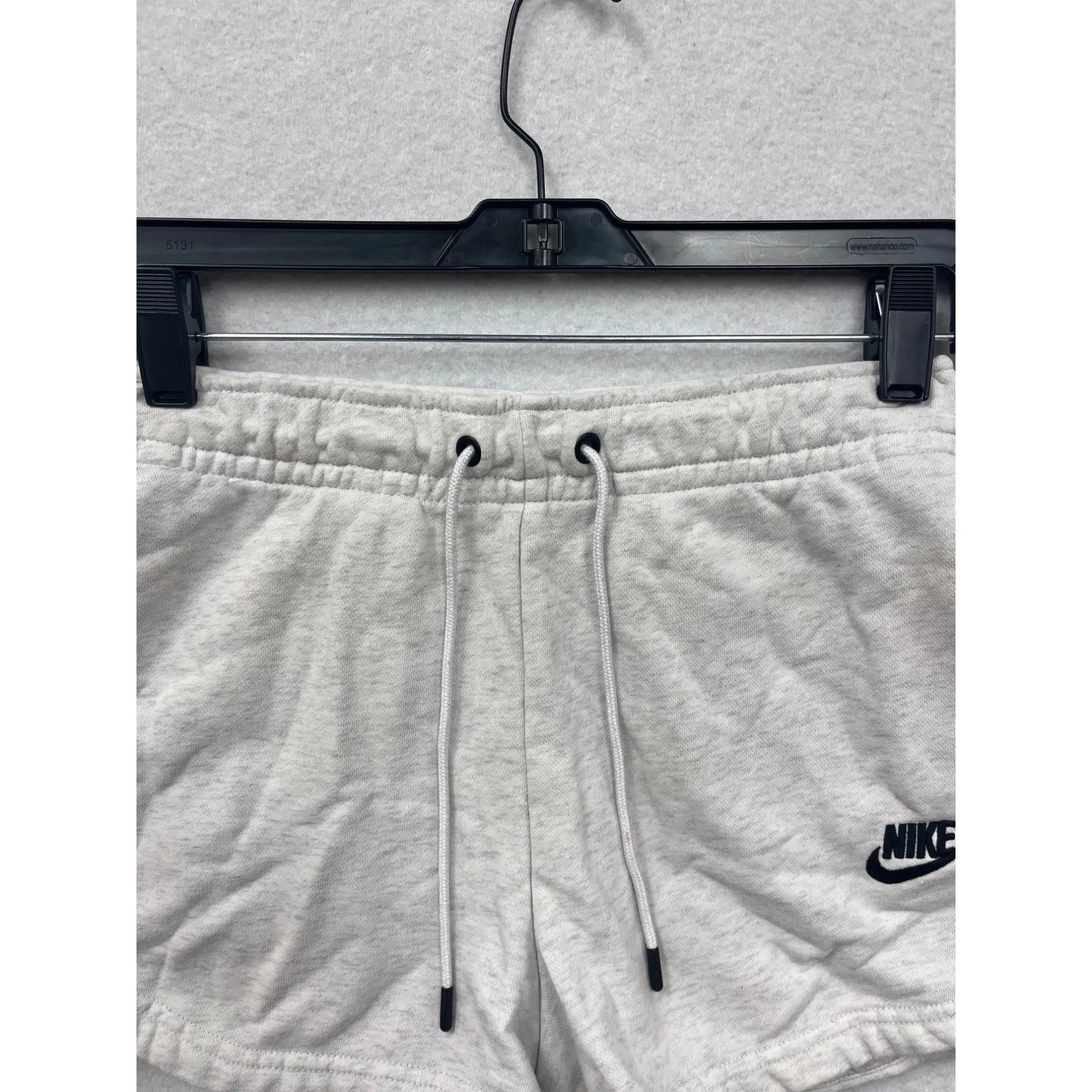 Nike Womens XS Gray Drawstring Athletic Shorts #6802