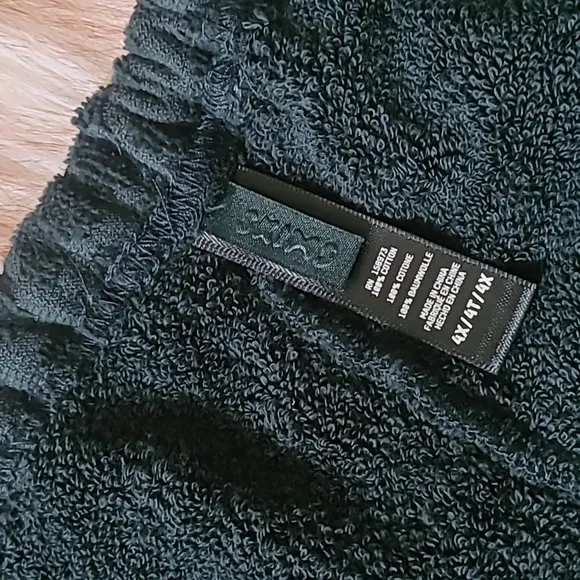 NWOT SKIMS Terry Spa Shorts Size 4X