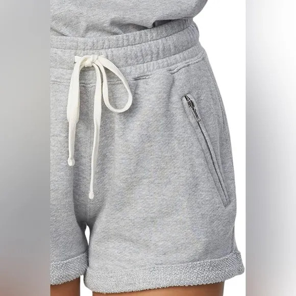 NWT (S) Bandier x Sincerely Jules The Juniper Sweat Shorts Grey