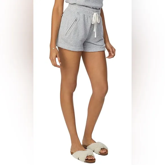 NWT (S) Bandier x Sincerely Jules The Juniper Sweat Shorts Grey