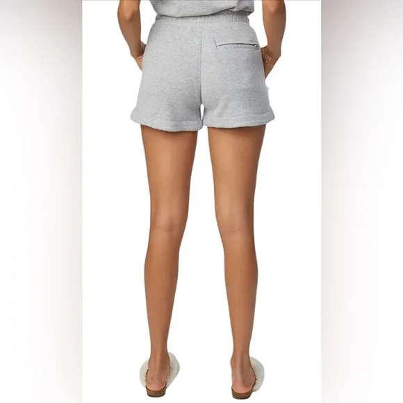 NWT (S) Bandier x Sincerely Jules The Juniper Sweat Shorts Grey