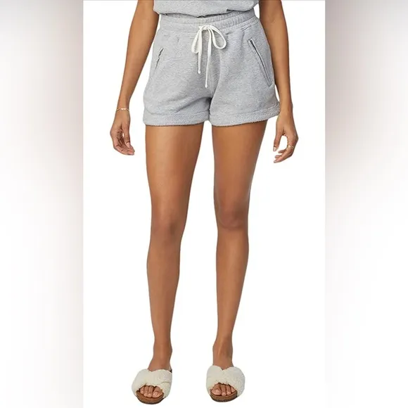 NWT (S) Bandier x Sincerely Jules The Juniper Sweat Shorts Grey