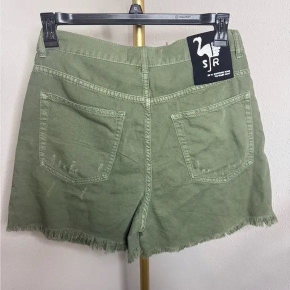 NWT Sandrine Rose Distressed Shorts