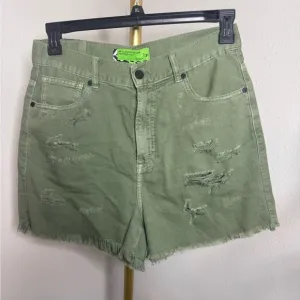 NWT Sandrine Rose Distressed Shorts