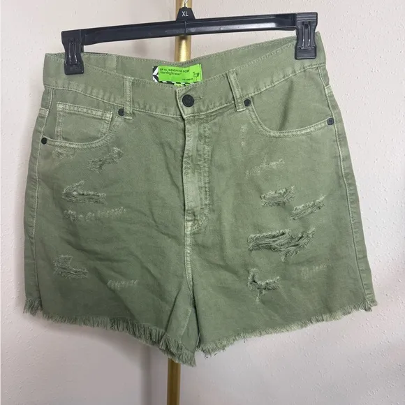 NWT Sandrine Rose Distressed Shorts