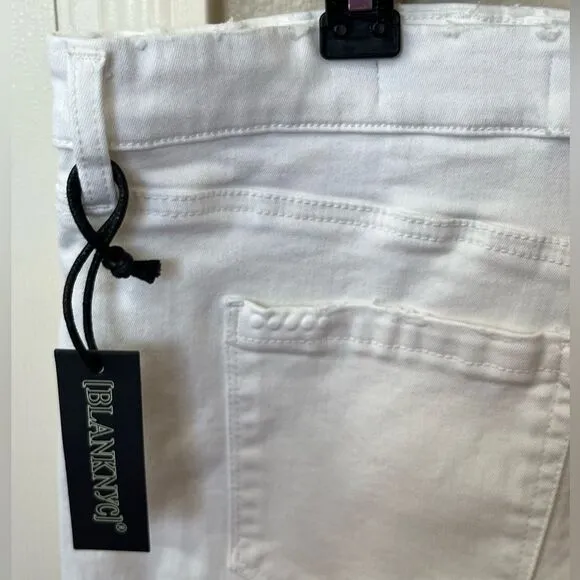 NWT Women’s Blank NYC Little Queenie White Shorts Size 32 #223