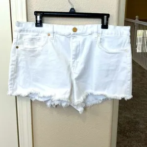 NWT Women’s Blank NYC Little Queenie White Shorts Size 32 #223