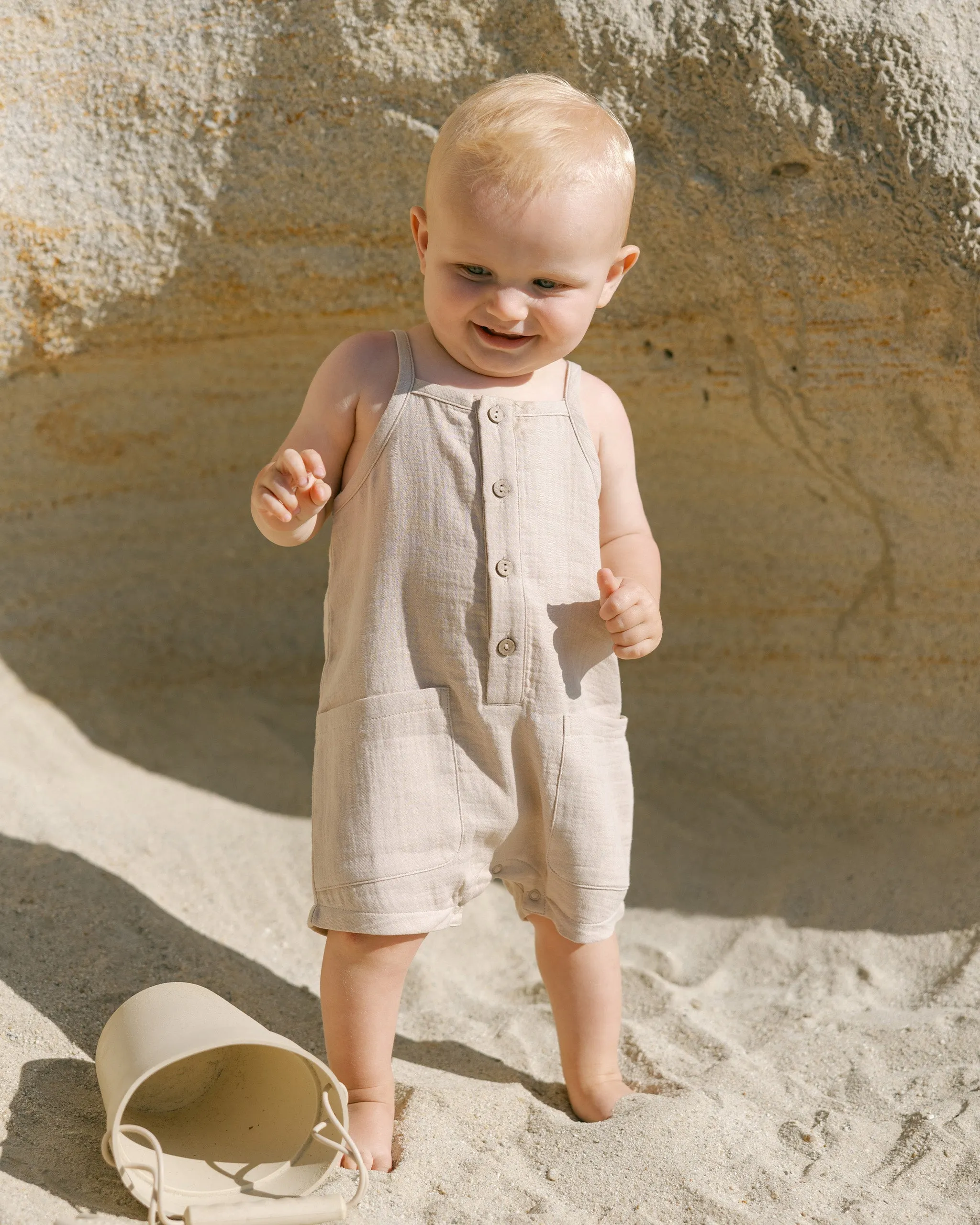 Oakley Romper || Oat