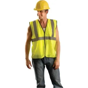 OccuNomix Class 2 Solid Vests, Large/XLarge, Hi-Viz Orange, ECO-G-OL/XL