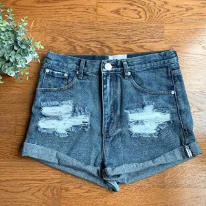 ONE by ONE TEASPOON outlaws distressed denim shorts (26) ✨