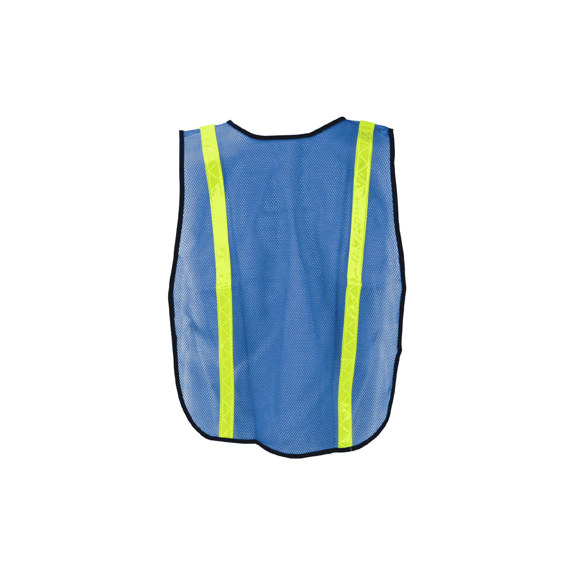 One Size Fits All Economy Safety Vest 1" Lime Tape (3 Colors)