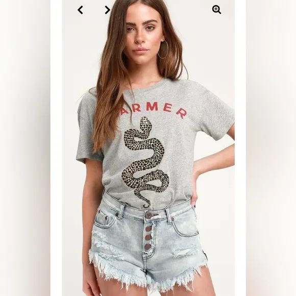 One Teaspoon Brandi’s Denim Shorts