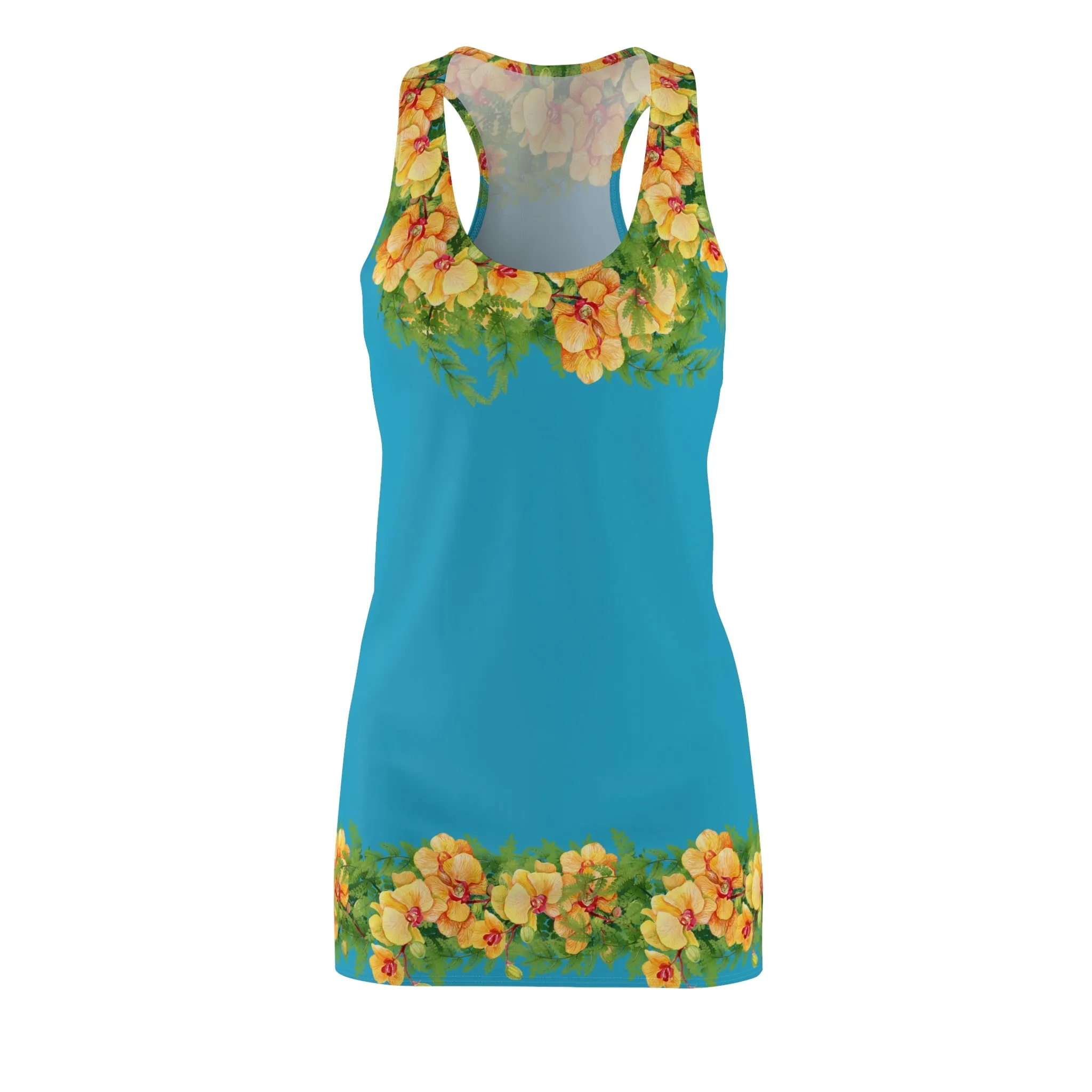 Orchids-Women's Racerback Dress