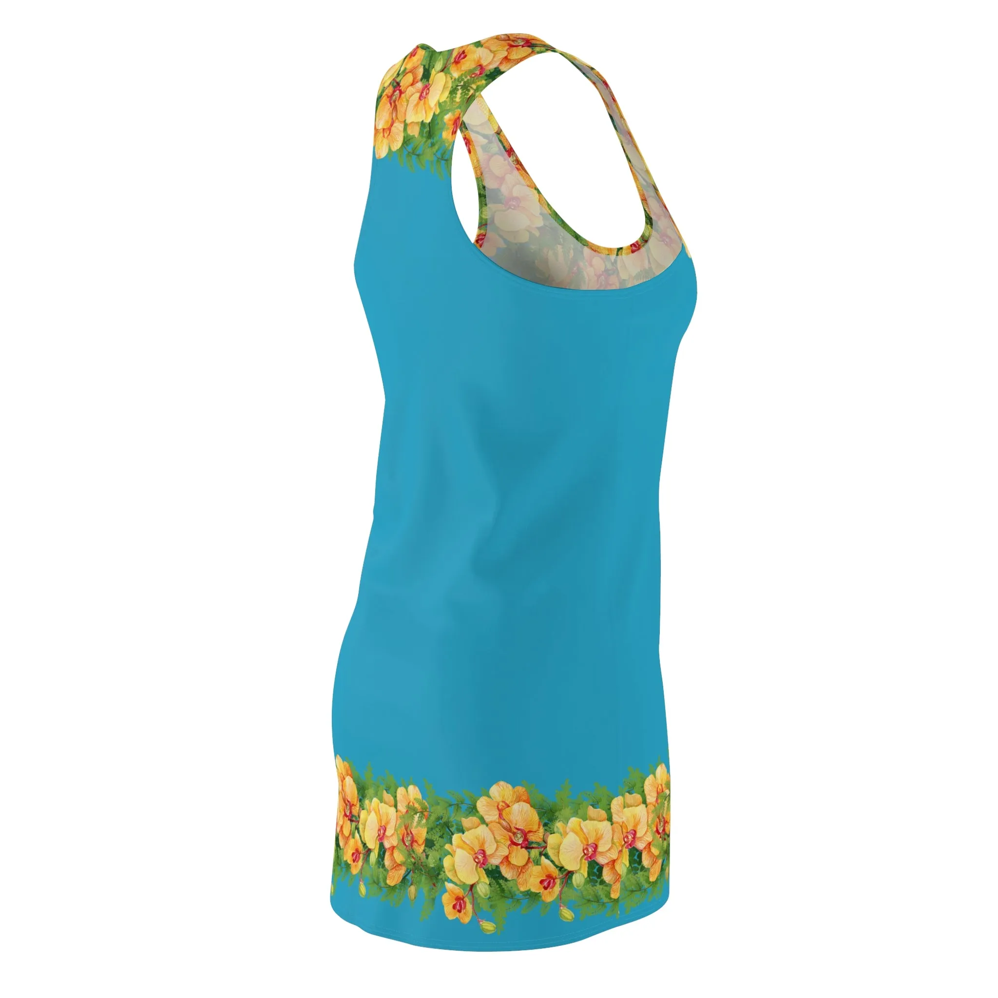 Orchids-Women's Racerback Dress