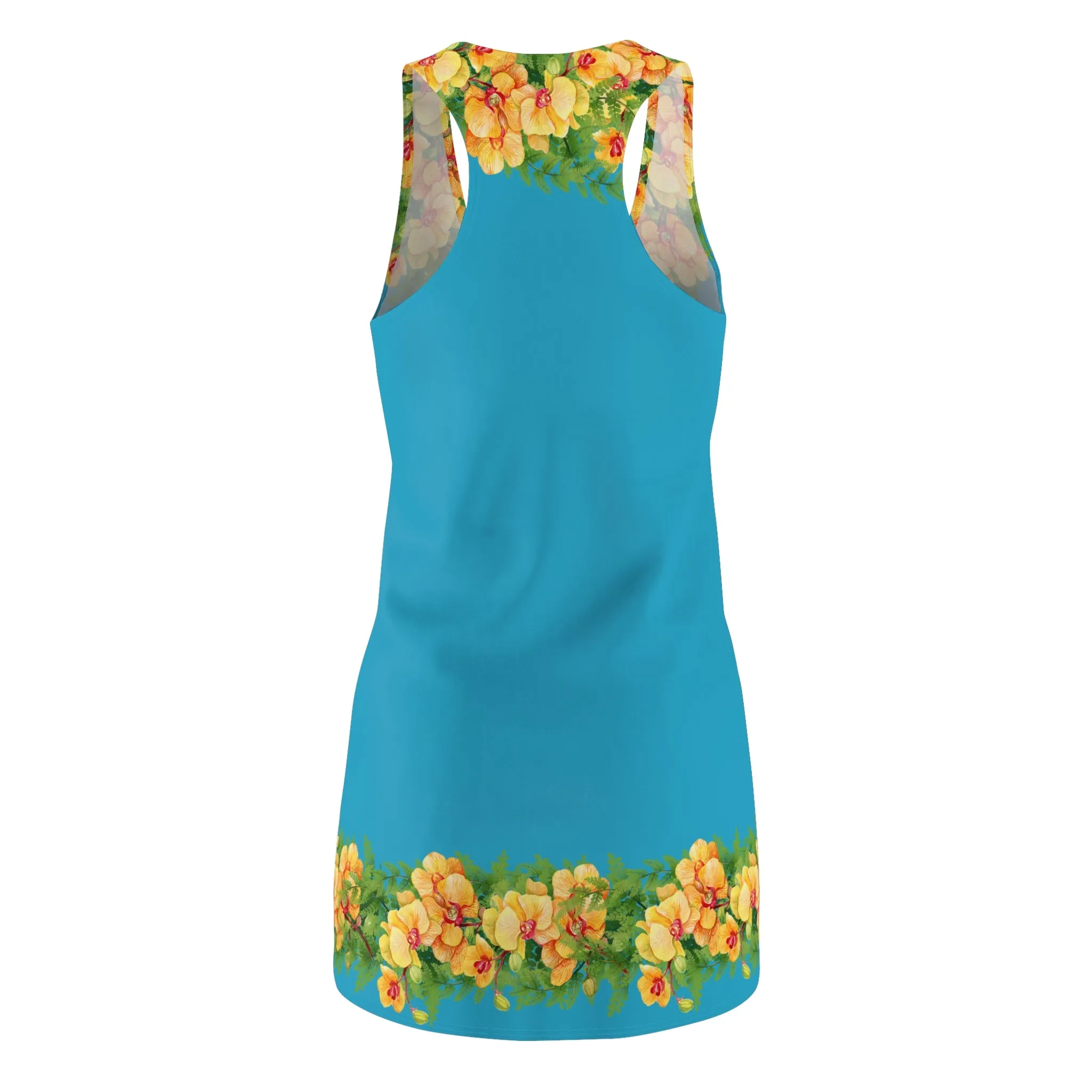 Orchids-Women's Racerback Dress