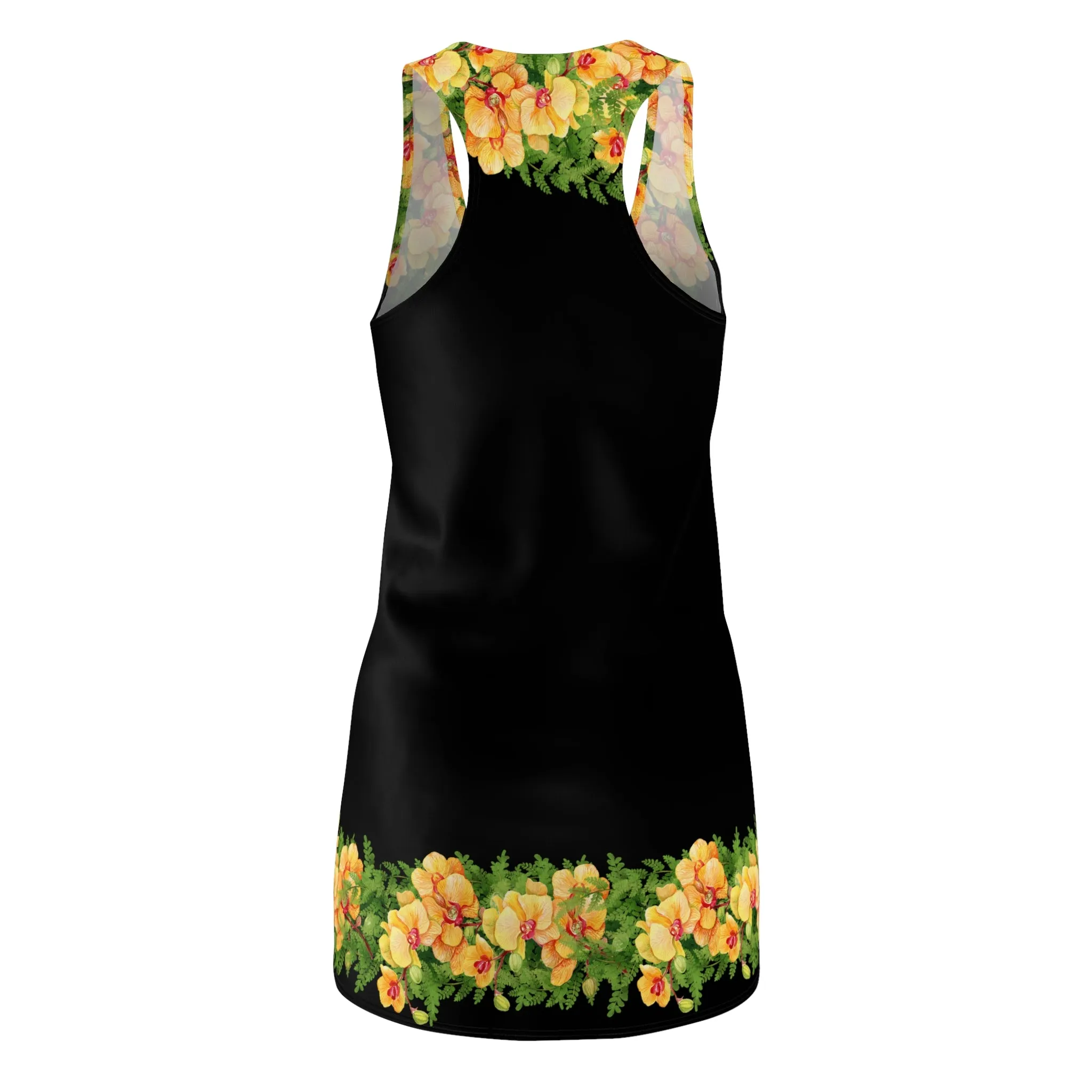 Orchids-Women's Racerback Dress