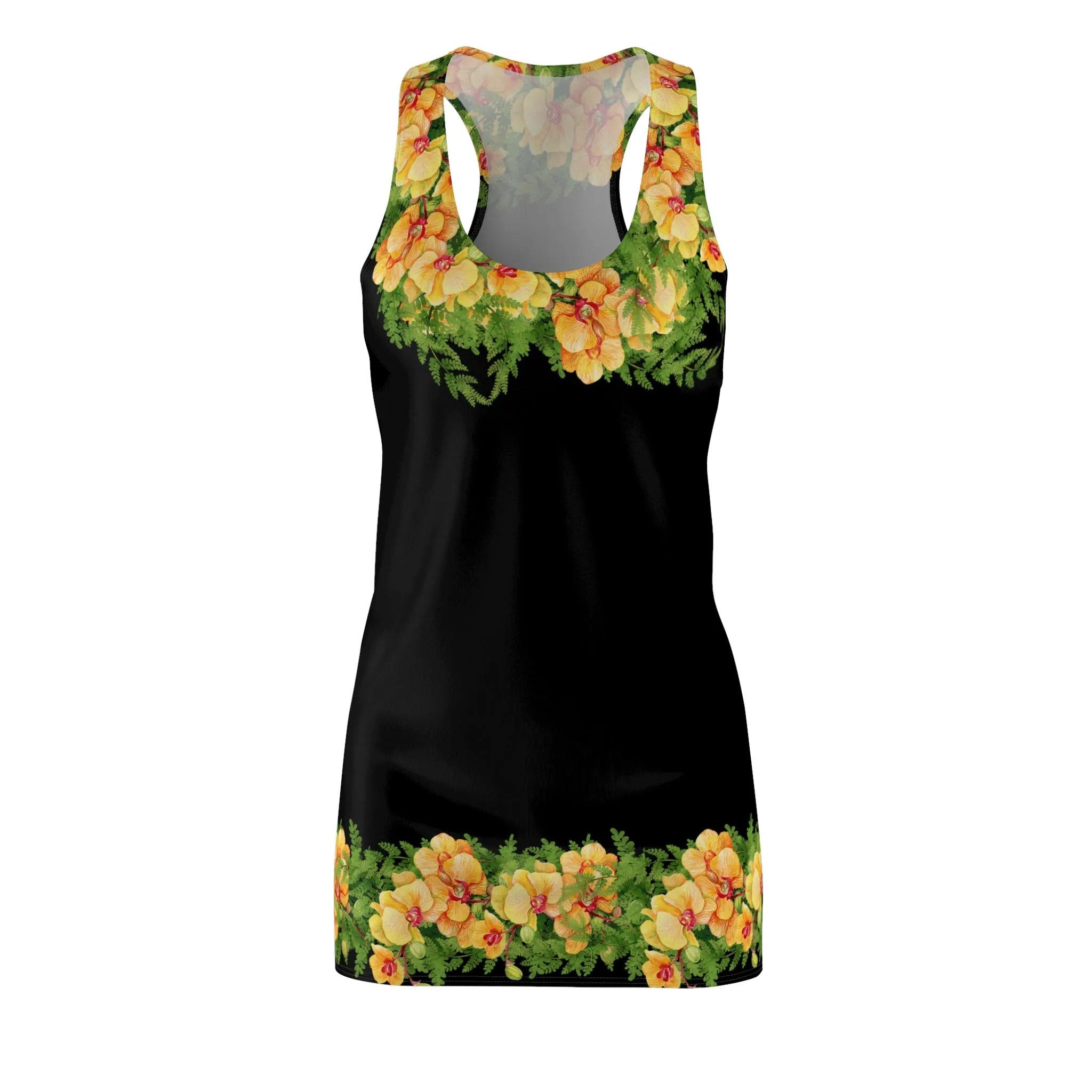 Orchids-Women's Racerback Dress