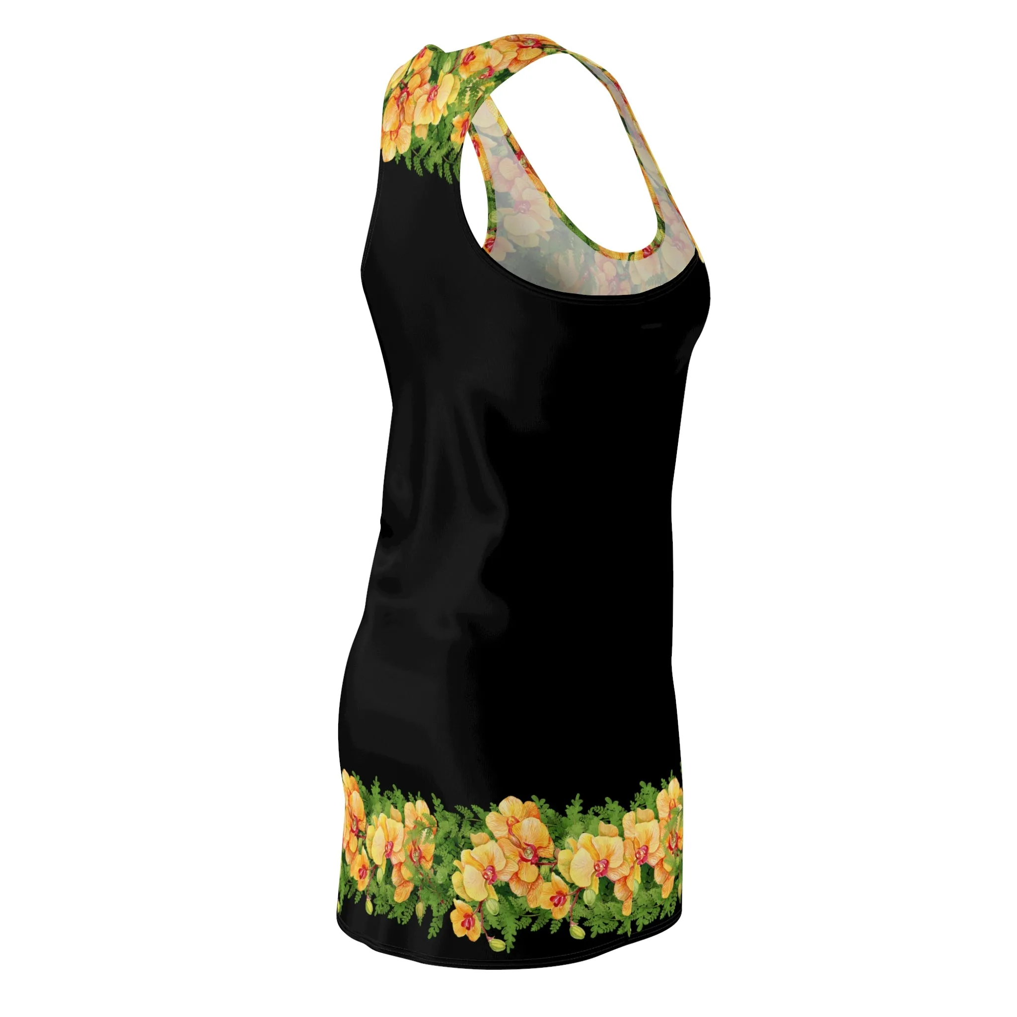Orchids-Women's Racerback Dress