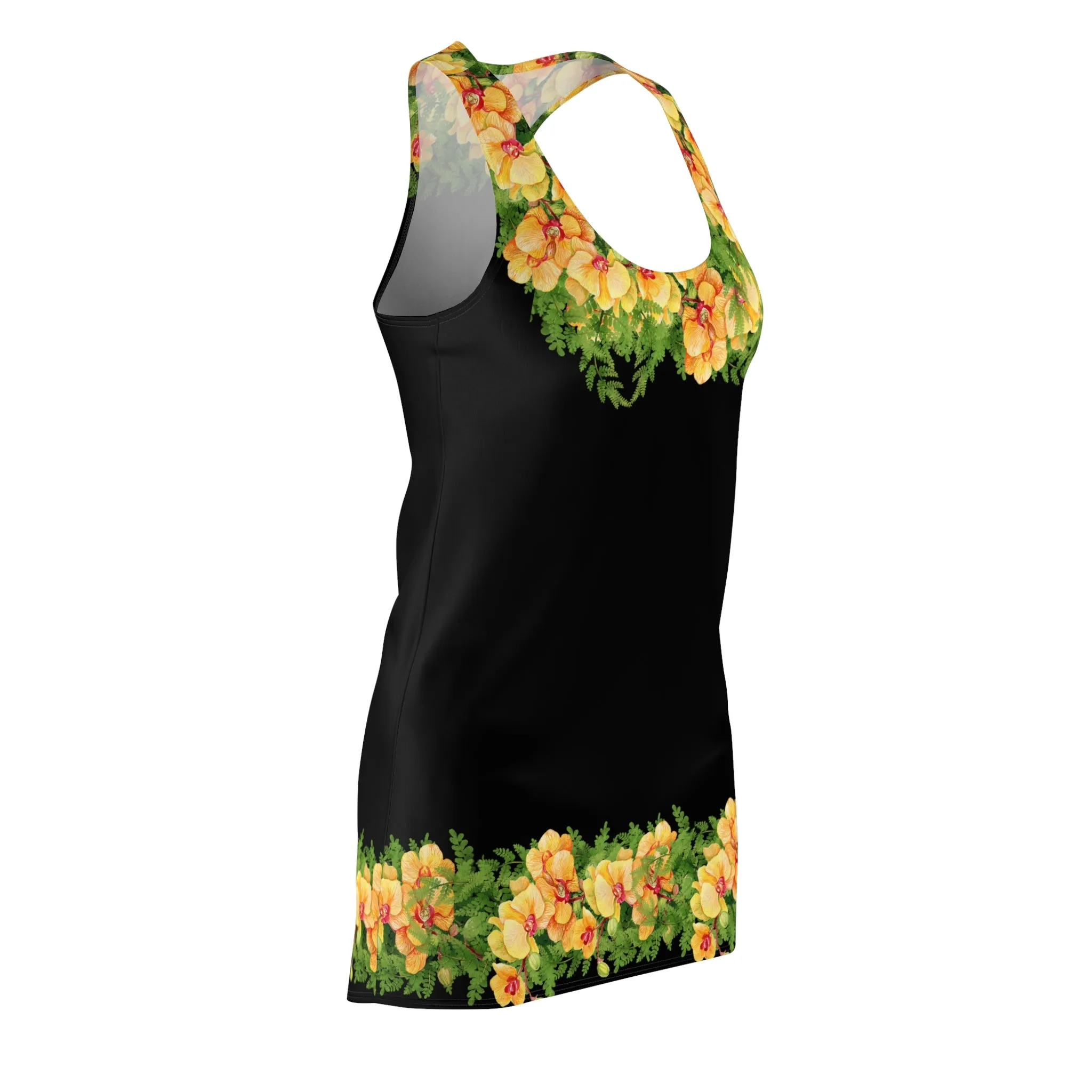 Orchids-Women's Racerback Dress