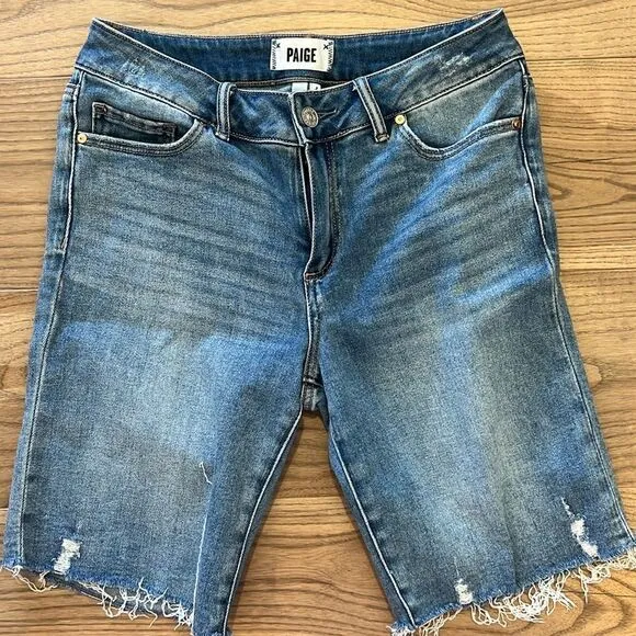 Paige Jax Knee Shorts
