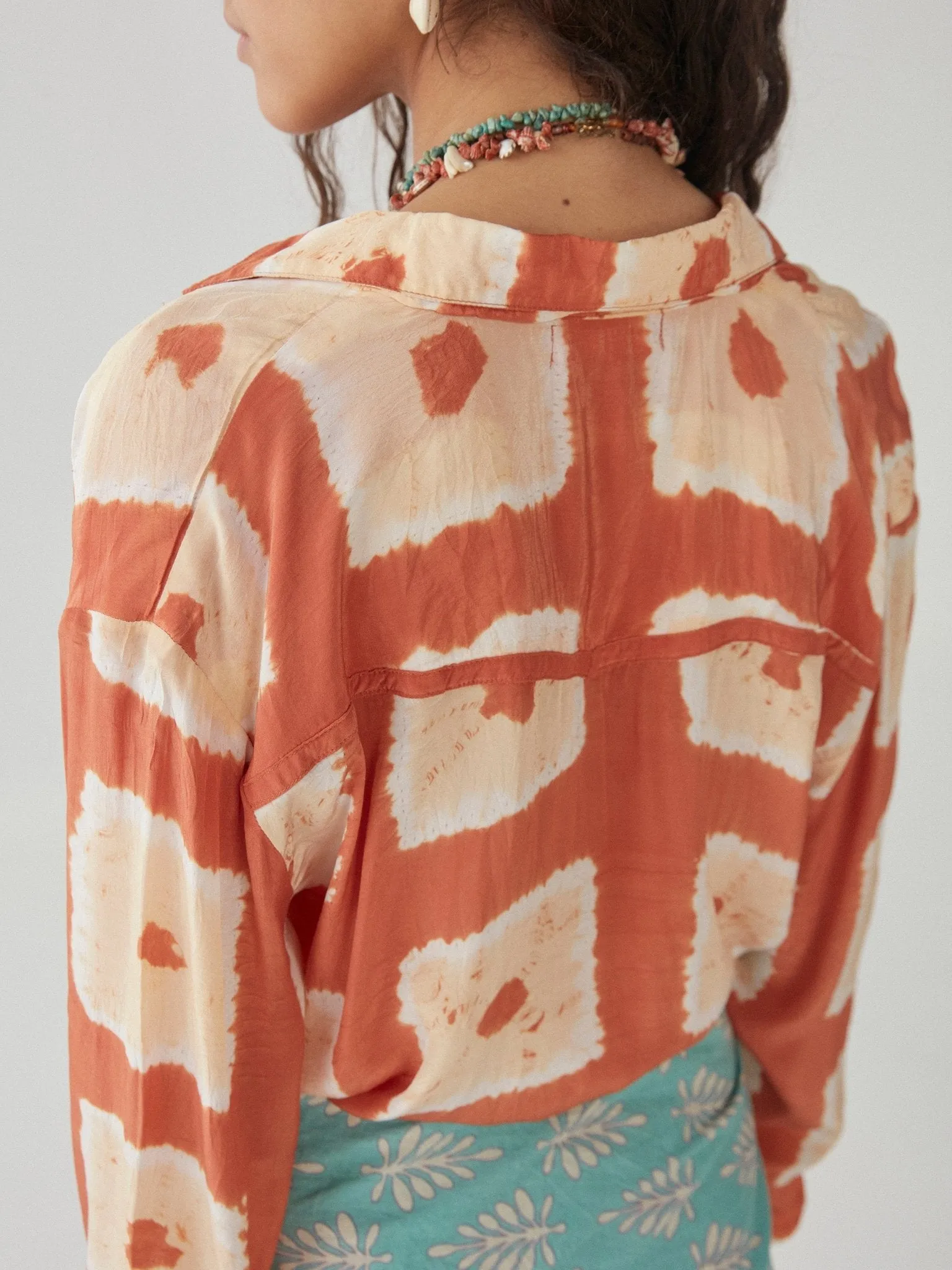 Palmira Blouse - Trapéze Terracota