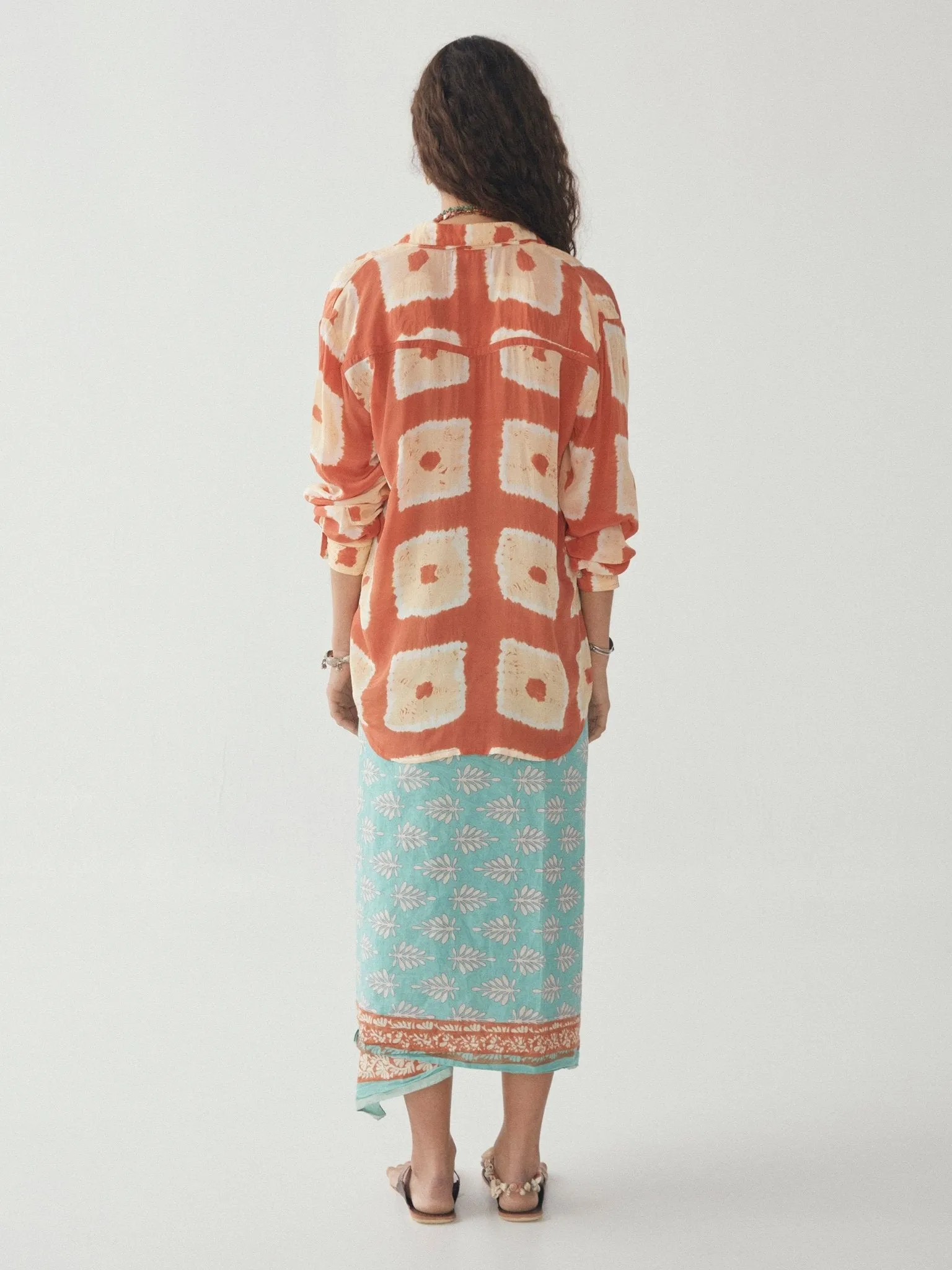 Palmira Blouse - Trapéze Terracota