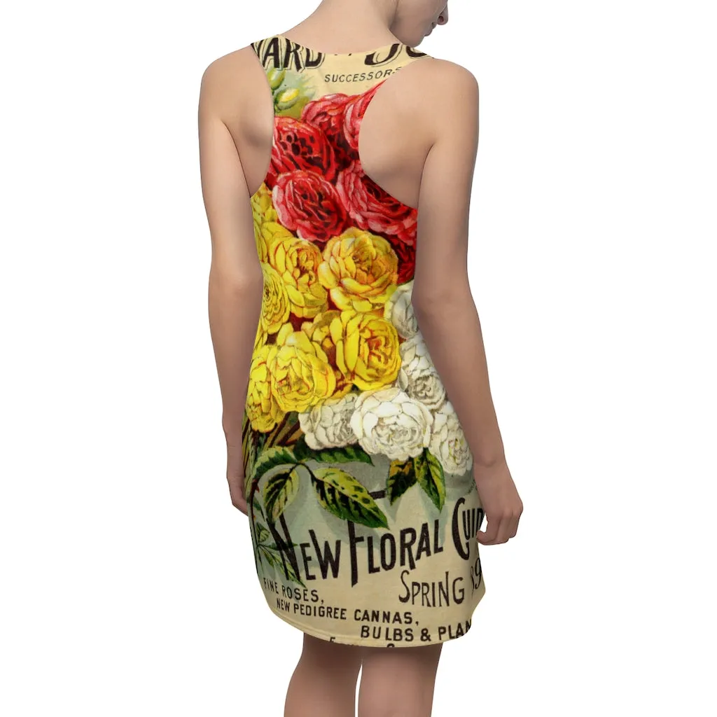 Parade of Roses Racerback Dress