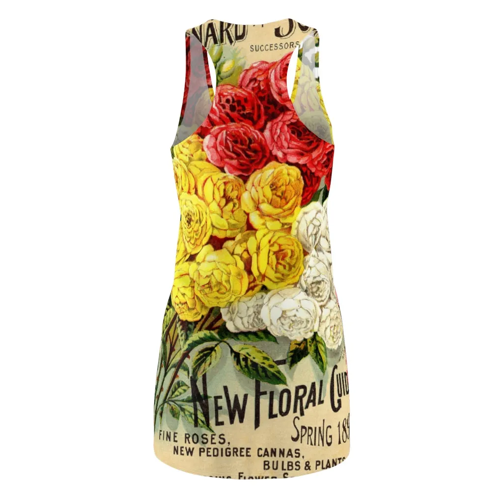 Parade of Roses Racerback Dress